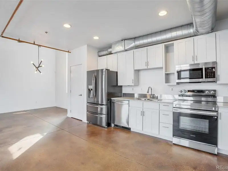 Two-level Brick Live/work Loft in Rino Arts District, Denver