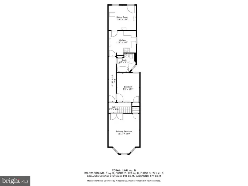 Multi-story Mixed-use Property with Apartment Potential in Prime Location
