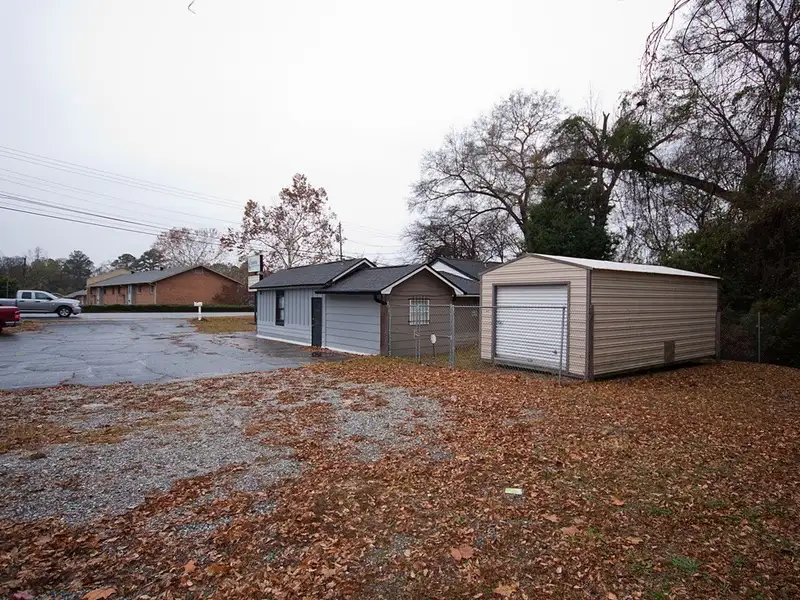 Midtown Commercial Property with Kitchenette, Restrooms, and Storage Building