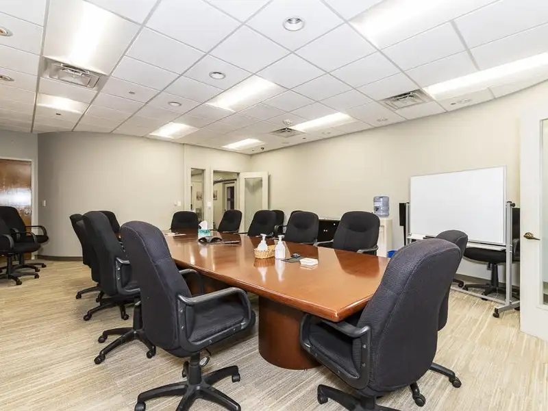 First Floor Office Suite for Lease on Michigan Avenue with Eight Offices and Conference Rooms