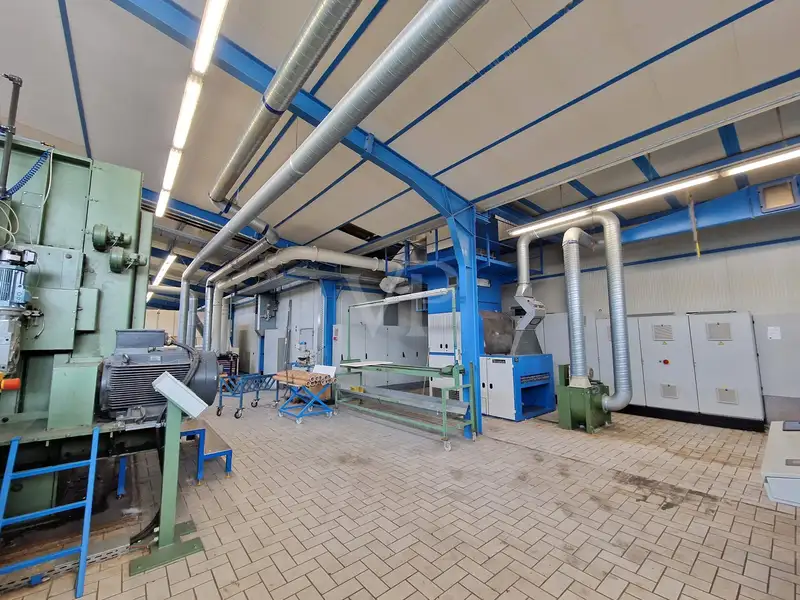 Industrial Hall with Open Space in North Hesse – Ideal for Business Use