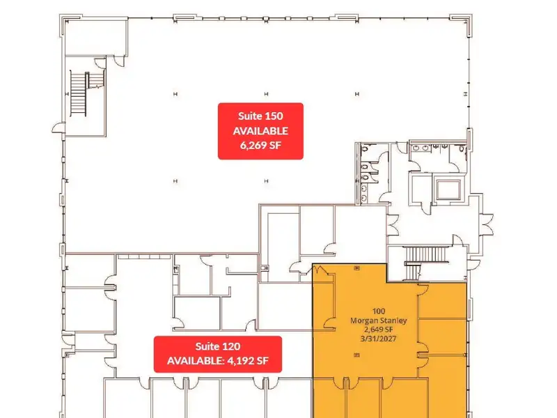 Modern Office Space for Lease in Prime Location - up to 25,700 Sf Available