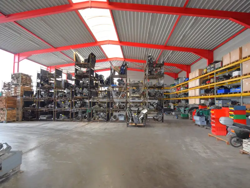 Versatile Industrial Property with Halls, Offices, and Open Space in Prime Location