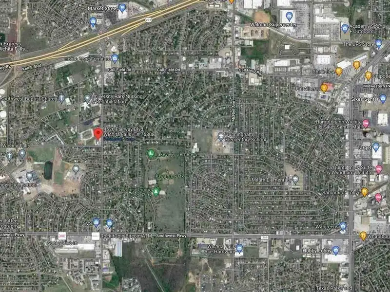 Vacant Commercial Lot in High-traffic Area of Wichita Falls, 11,021 Sq. Ft.