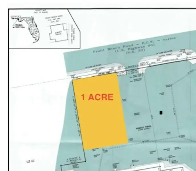 High-visibility 1-acre Outparcel in Panama City Beach Retail Center