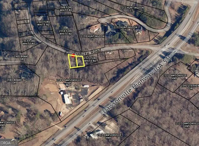 Two Lots for Sale Near Lake Lanier - 0.25 Acres on Dawsonville Highway