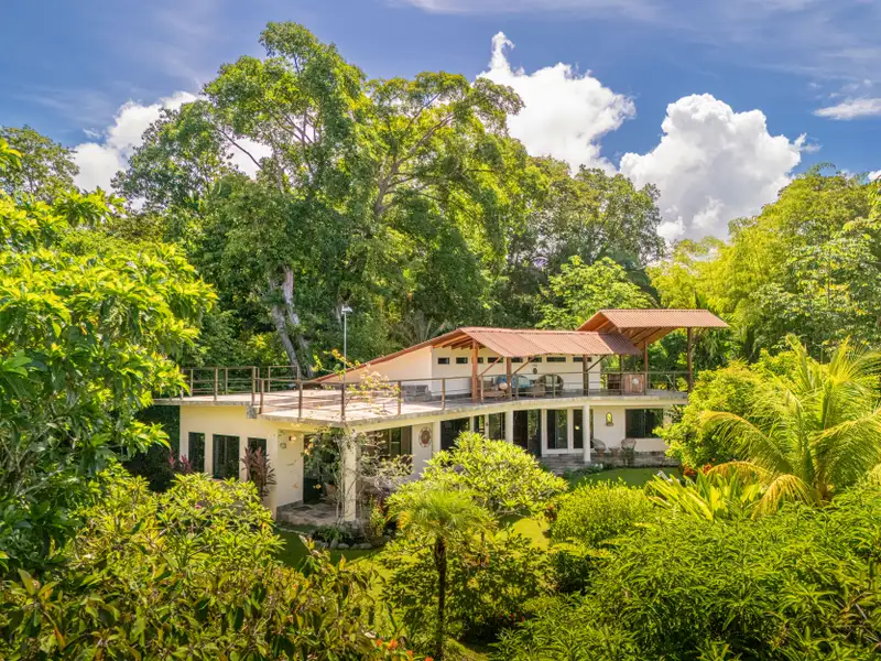 Ocean View Property with Commercial Zoning in Central Uvita – 2br, 2ba Home on 3.534 Acres