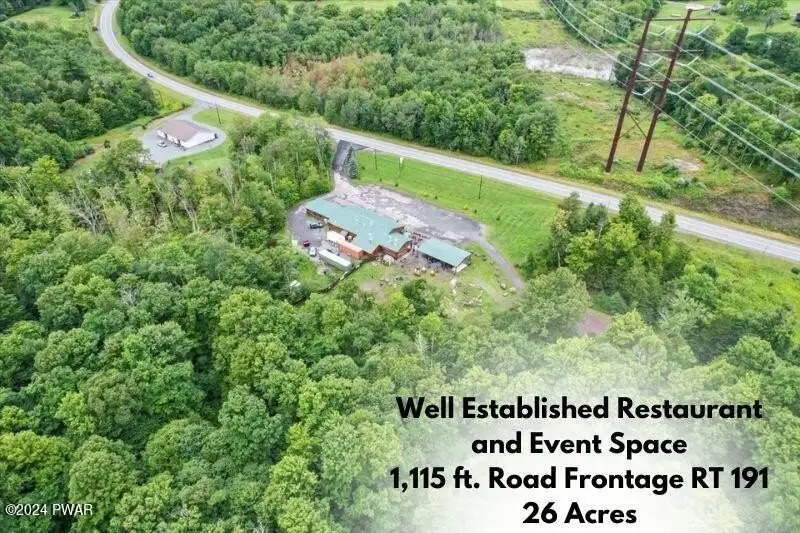 Turn-key Restaurant with Liquor License on 26 Acres in Lake Ariel, Pa