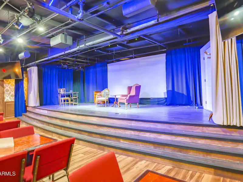 Prime Commercial Property with Highway Exposure, Remodeled Theater/bar/restaurant Potential
