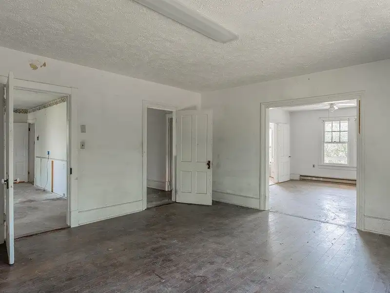 Classic American Foursquare Home in Need of Restoration with Detached Garage