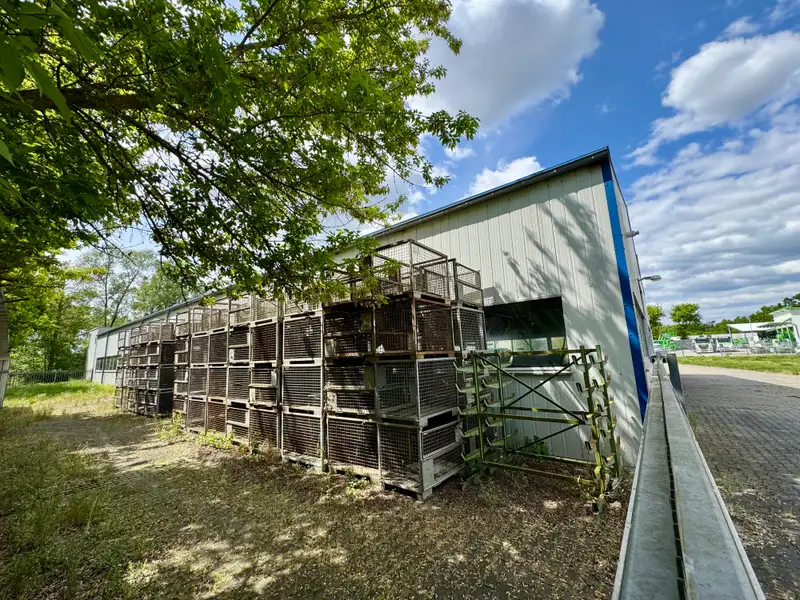 Versatile Commercial Property with Hall and Office Space in Luckenwalde's Industrial Estate