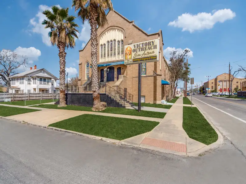 Corner Church Property Near Downtown San Antonio with High Visibility