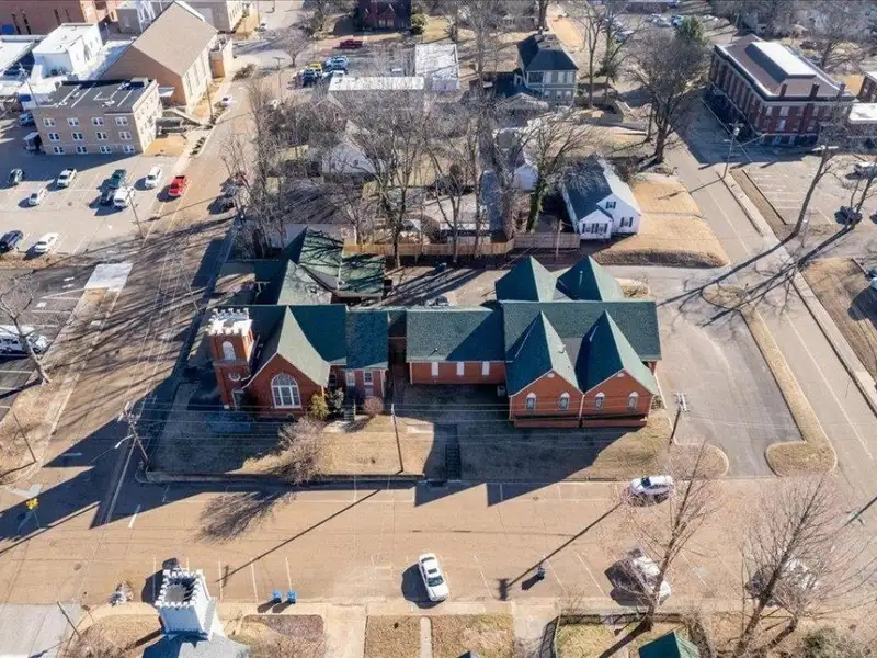 Versatile Church Property in Covington, Tn with Sanctuary and Family Life Center