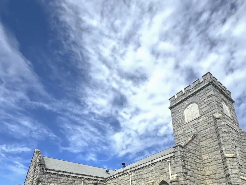 Historic Church with Sanctuary, Classrooms, Fellowship Hall, and Outdoor Event Space in Prime Location