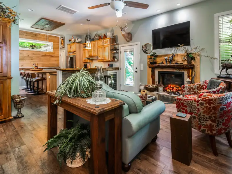 Serene 5.81-acre Retreat with Pavilion, Barn, Home, and Bold Creek Access