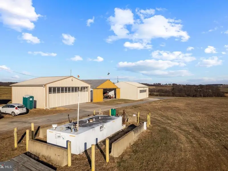 Baublitz Commercial Airport: 10 Acres with Hangars and Income Opportunities in York County, Pa