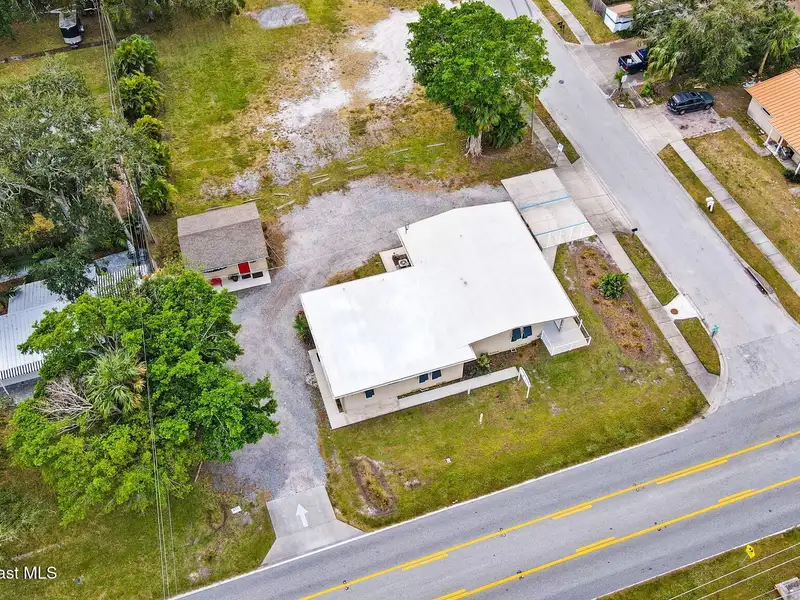 Commercial Property in Merritt Island's Historic Merritt Park Place with Renovated Buildings