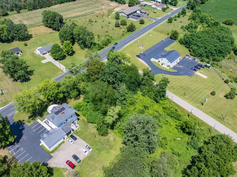 Commercial Corner Lot on Red Arrow Highway with 150 Ft Frontage and .73 Acres