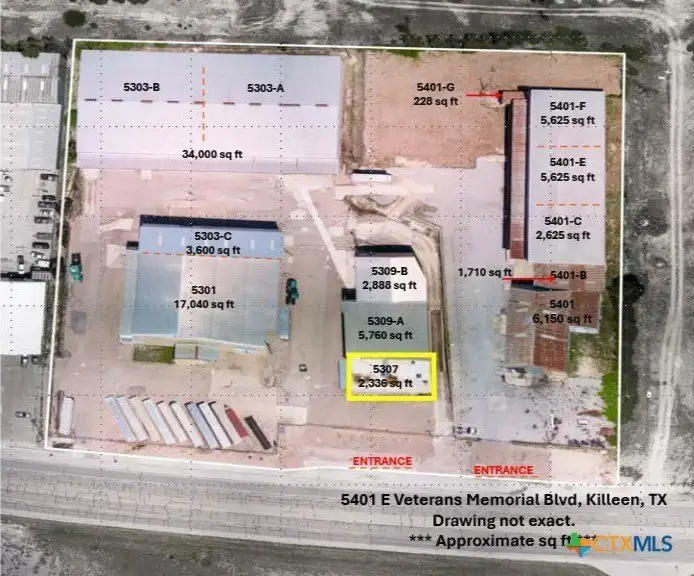 High-visibility Industrial Property with Multiple Access Points in Killeen Area