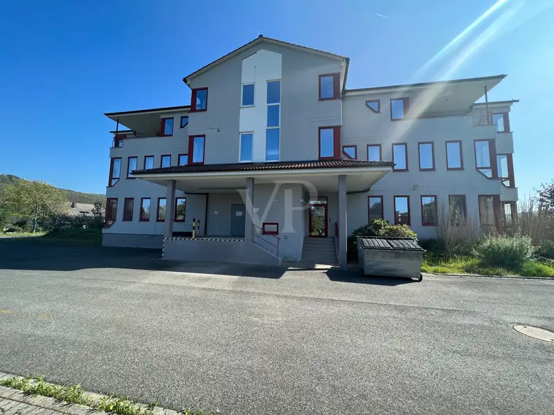 Versatile Company Building with Apartments, Offices, and Storage in Prime Location
