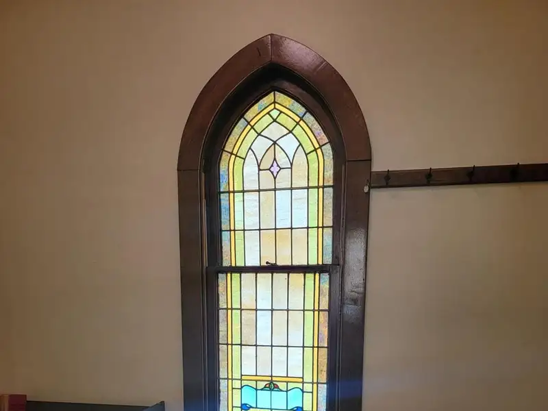Charming Country Church with Stained Glass, Pristine Woodwork, and Redevelopment Potential