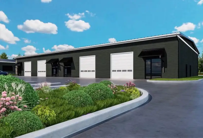 New Construction Warehouse Adjacent to Eastern Iowa Airport with Flexible Bay Sizes