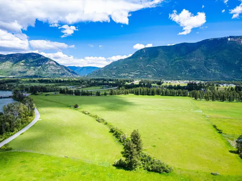 Expansive 50-acre Development Site Near Glacier National Park with Riverfront Access