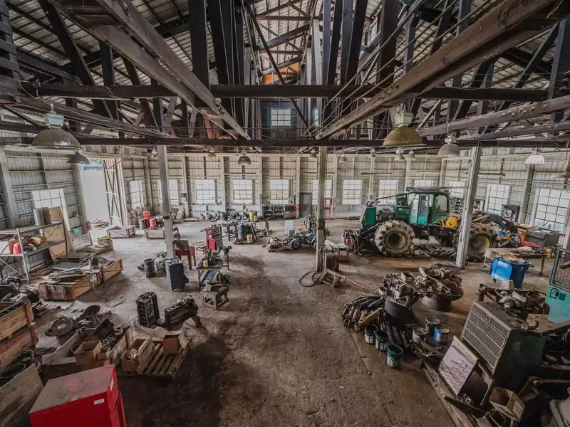Turnkey Commercial Sawmill and Pallet Company on 40 Acres in Prime Industrial Location