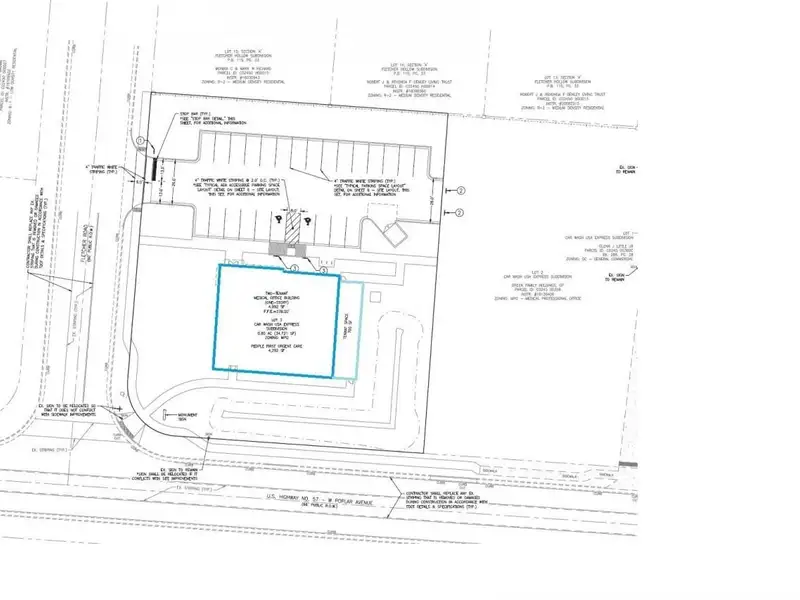 0.80 Acre Commercial Lot for Medical Office Development in Collierville, Tn