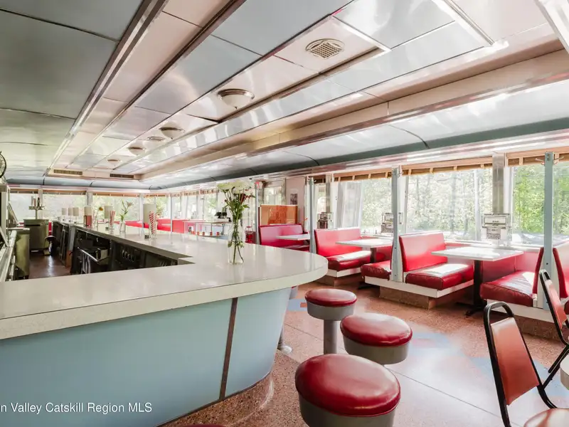 Mixed-use Commercial Property with Vintage Diner and Deli in Elizaville, Hudson Valley