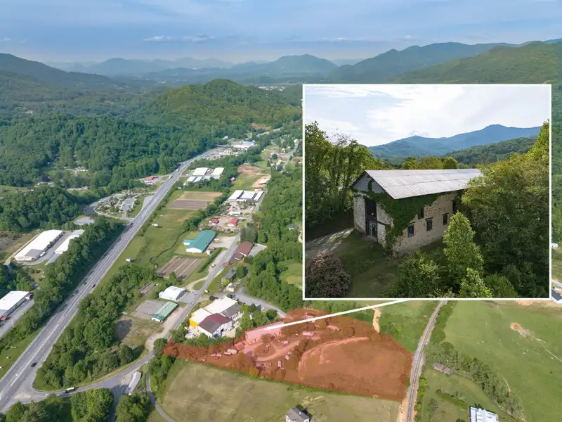 Historic 1918 Stone Building with 3.99 Acres and Detached Workshop in Balsam Road Area