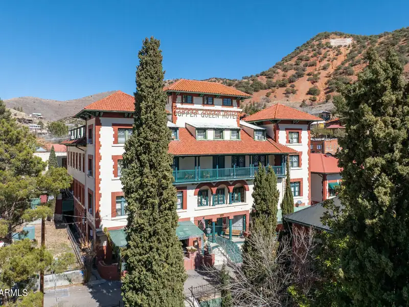 Historic Copper Queen Hotel in Bisbee, Arizona with Restaurant, Bar, and 48 Remodeled Rooms