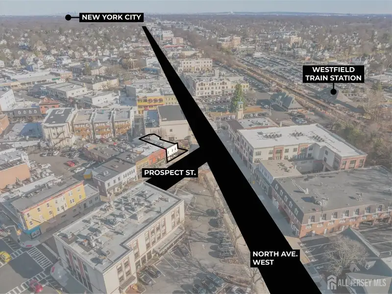 Freestanding Retail/office Building in Downtown Westfield with Parking and Dual Entrances