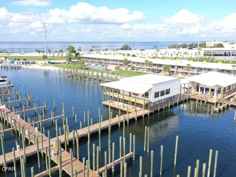 Restaurant Space for Lease at Sun Harbor Marina, St. Andrew Bay with Stunning Views