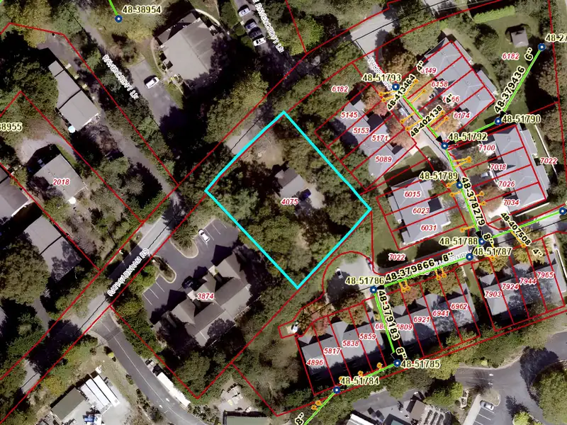 Build-ready Multi-family Lot in South Asheville Near Hendersonville Road