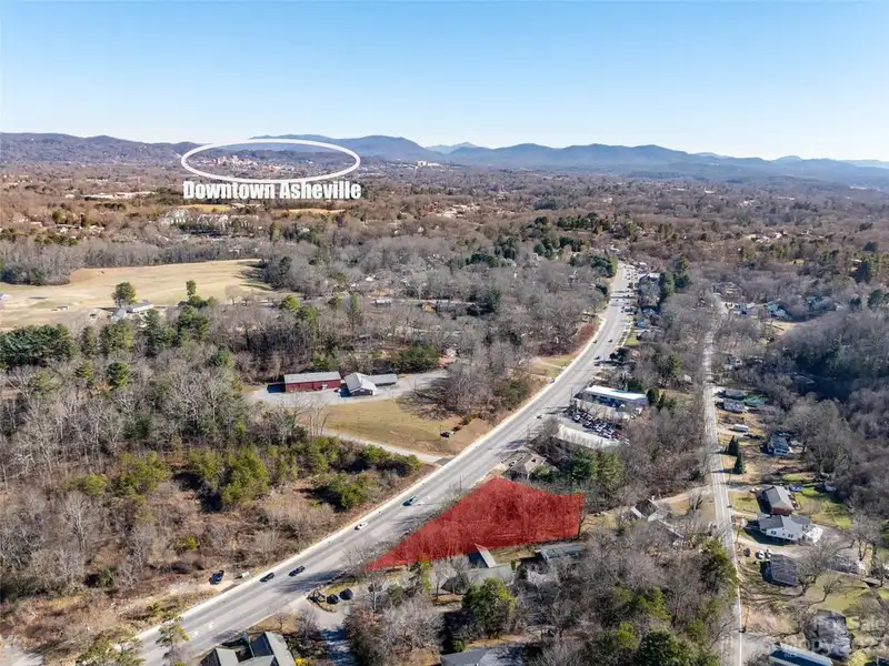 Undeveloped Road Frontage on New Leicester Hwy - 295' Opportunity