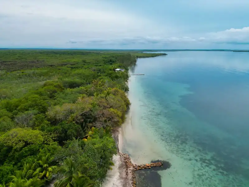 Beachfront Eco-resort Opportunity in Monkey River, Belize on 2.5 Acres with Boat Access
