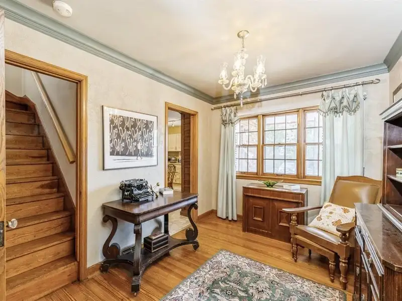 Vintage 4-bedroom Beaverdale Brick Home with Office Suites in Historic Valley Junction