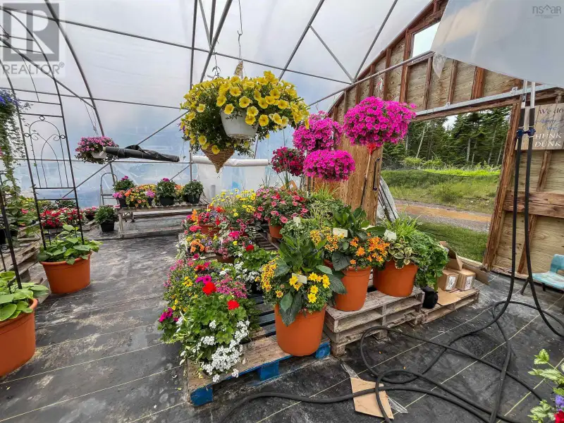 Greenhouse Business Opportunity on 7 Acres with Ocean View in St. Peter's, Ns