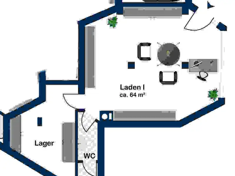 Ground Floor Commercial Unit in Altdorf - Rental Investment Opportunity