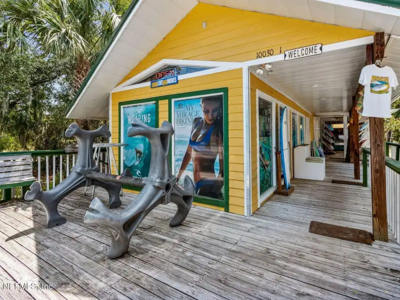Historic Surf Shop with Rental Bungalow in North Florida, Ccg-2 Zoning
