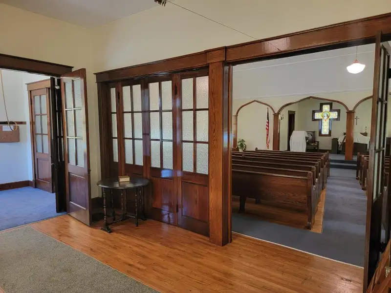 Charming Country Church with Stained Glass, Pristine Woodwork, and Redevelopment Potential