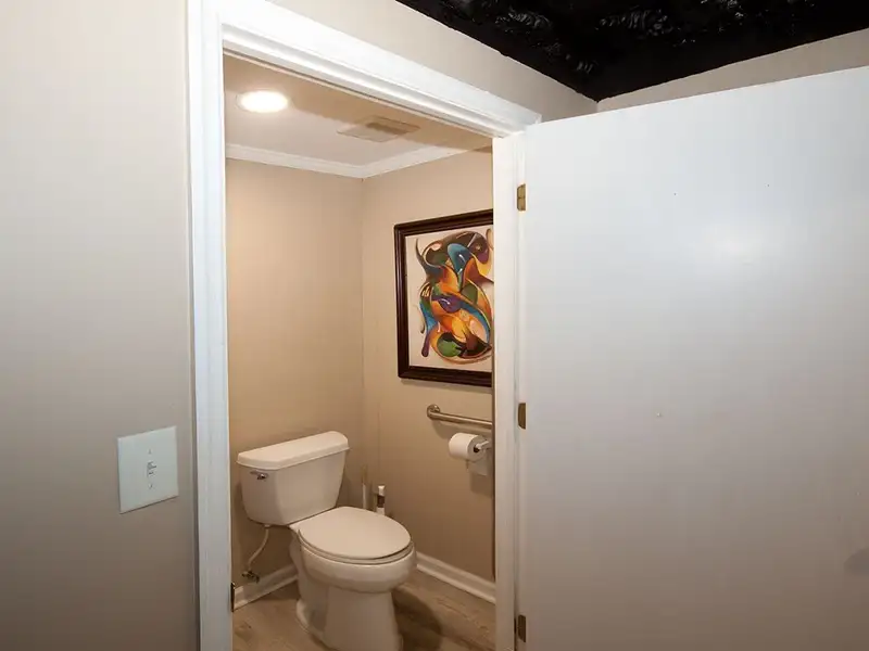 Midtown Commercial Property with Kitchenette, Restrooms, and Storage Building