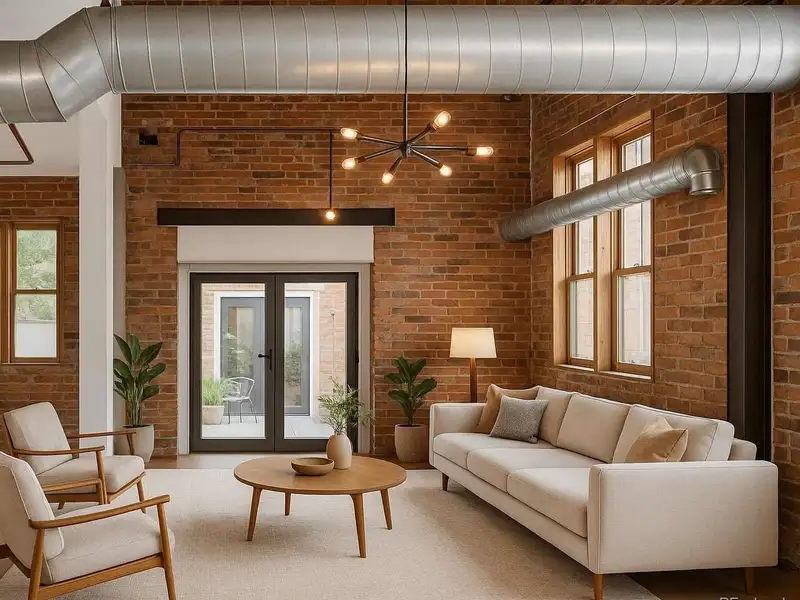 Two-level Brick Live/work Loft in Rino Arts District, Denver