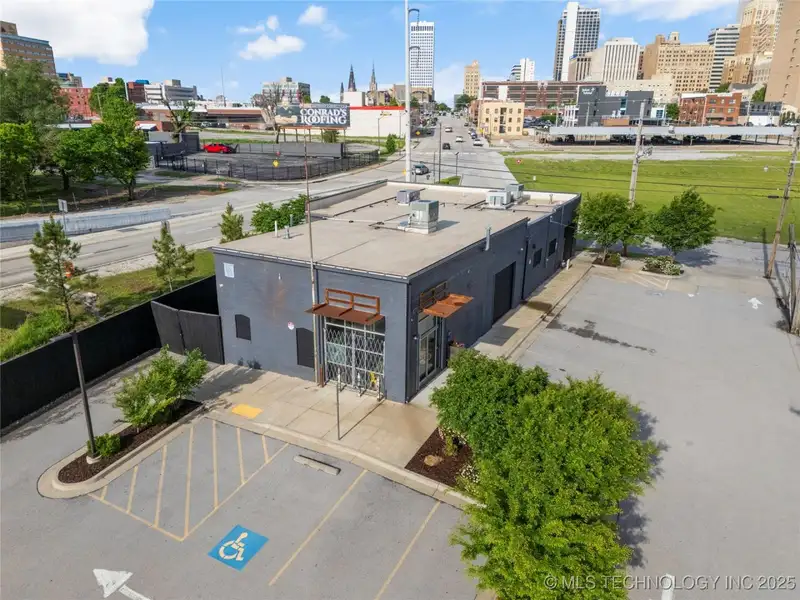 Freestanding Commercial Building with Downtown Views in East Village District, Tulsa