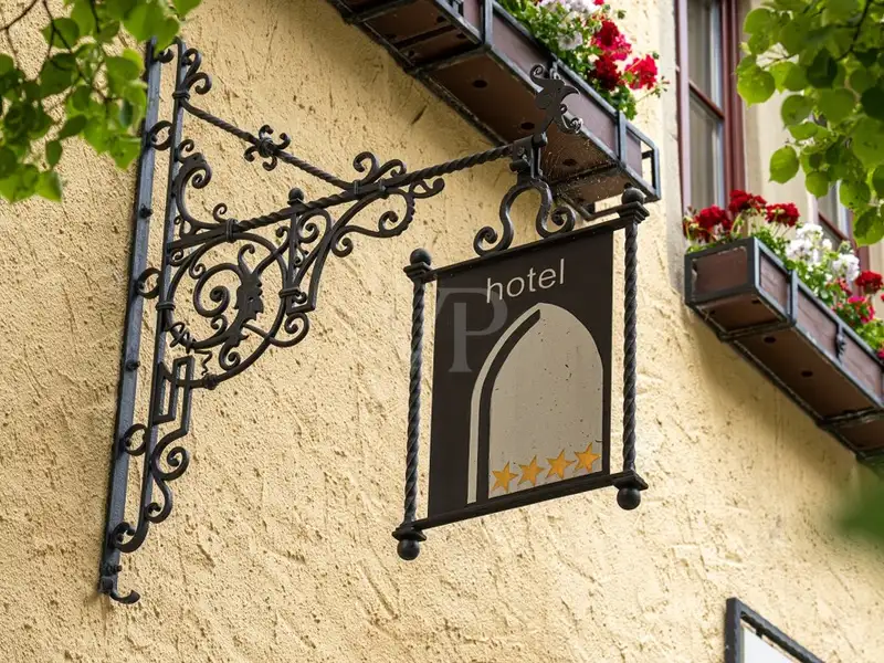 Exclusive 4-star Hotel in Historic Old Town of Rothenburg with Beautiful Garden Area