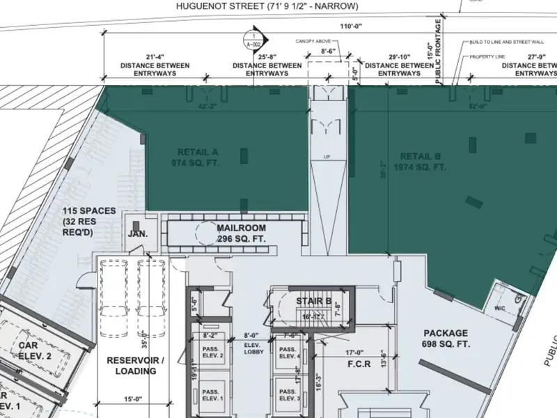 Retail Opportunities in New Rochelle's 27-story Luxury Building Near Metro-north Station