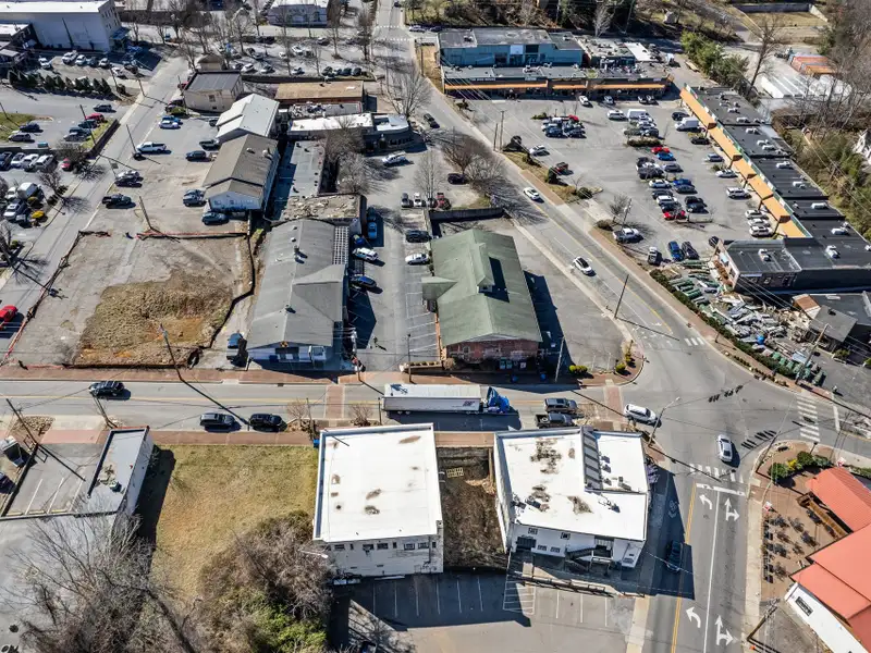 Commercial Lot in Downtown Waynesville with Paved Street Frontage and Utilities Available