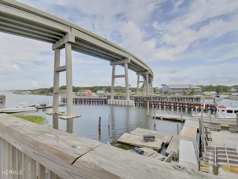 Waterfront Commercial Property on Holden Beach with 230' Frontage and Development Potential