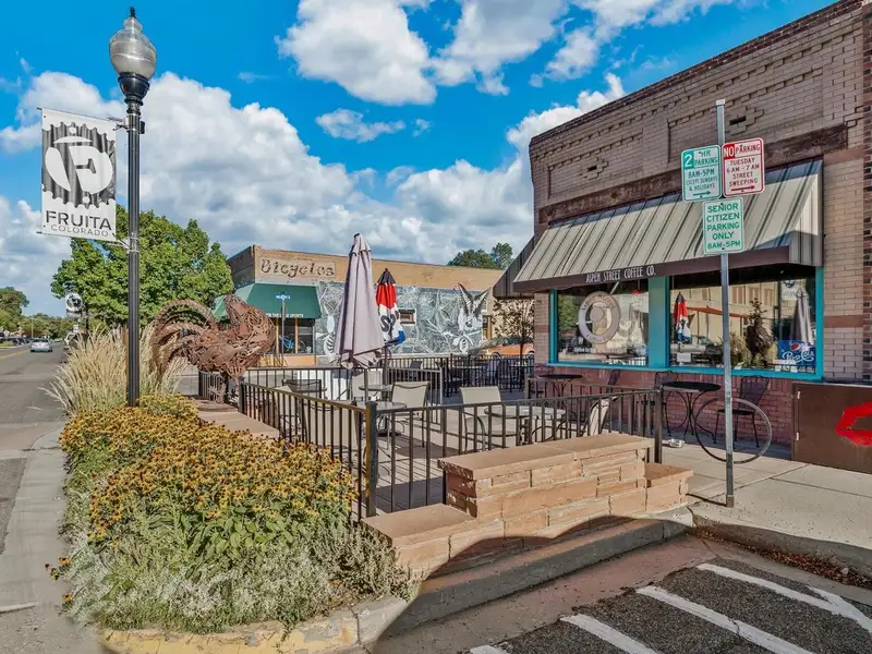 Historic Commercial Property in Fruita, Co – Coffee Shop with Corner Visibility and Bank Vault